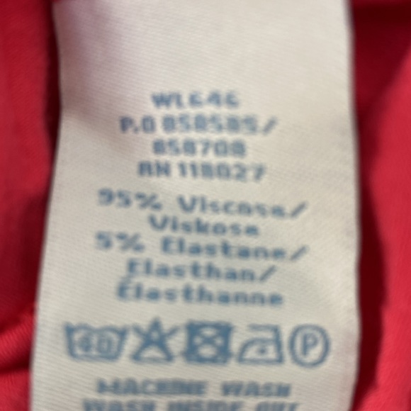 Pretty coral Boden jersey top - New - Picture 4 of 4